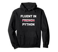 Chemise de Codage Amusante - Fluent in Python Sweat à Capuche
