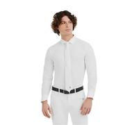 Chemise de concours manches longues Horse Pilot Aerolight Blanc S