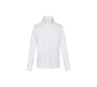 Chemise de concours technique manches longues fille Cavalliera Ariosa Blanc 8/9 ans
