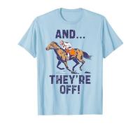 Chemise de course de chevaux pour enfants garçons filles et ils sont hors T-Shirt