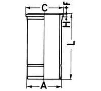 Piston et anneaux 89897110