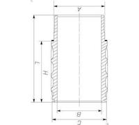 Chemise de cylindre MAHLE 061 WN 27 01 pour SCANIA T 11.705 2004-2005