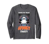 Chemise de Danse ou de friandises, Motif fantôme, DJ, Halloween Manche Longue