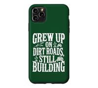 Chemise de Fermier : a grandi sur Les chemins de Terre, Toujours en Construction Coque pour iPhone 11 Pro Max