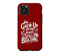 Chemise de Fermier : a grandi sur Les chemins de Terre, Toujours en Construction Coque pour iPhone 11 Pro