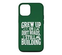 Chemise de Fermier : a grandi sur Les chemins de Terre, Toujours en Construction Coque pour iPhone 12/12 Pro