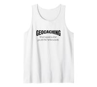 Chemise de géocache Lorsque Vous Laissez Les Nerds Sortir du géocaching Débardeur