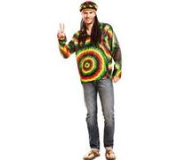 CHEMISE DE JAMAÏCAIN ADULTE - HIPPIE