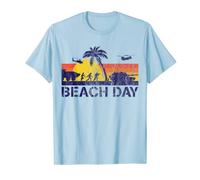 Chemise de jour rétro militaire vétéran plage style été T-Shirt