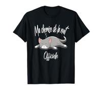 Chemise De La Nuit Officielle Mignon Chat - Pyjama T-Shirt