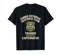 Chemise de l'équipe Zombie Outbreak Response Funny Undead Apocalypse T-Shirt Graphique avec Valeur