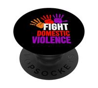 Chemise de Lutte Contre la Violence Domestique PopSockets PopGrip Adhésif