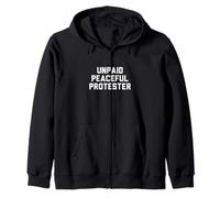 Chemise de Manifestation Pacifique Non payée Sweat à Capuche