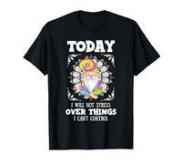 Chemise de nain sans stress hippie vintage mandala paisible T-Shirt