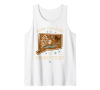 Chemise de Noël dans Le Connecticut Mignonne Assortie pour Les Vacances en Famille Débardeur