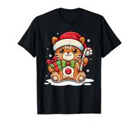 Chemise de Noël en Forme de Chat Mignon pour Femmes, Hommes, Enfants T-Shirt