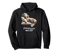 Chemise de Nuit avec Style Teckel Sweat à Capuche