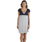 Chemise de Nuit Bicolore avec Noeud T5