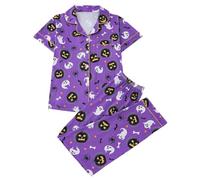 Chemise De Nuit Chaude pour Personnes Âgées Femme Pyjashort Gaze Très Manches Shirt Peignoire Ancienne Veste Bebe Moulant Meilleur Dinosaure Mérinos Hivers Humoristique Turquoise Jasmine Toute