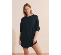 Chemise de nuit en modal - Kate - L/XL - Encre - Femme - Etam