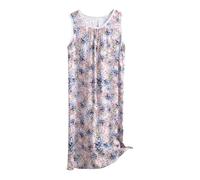 Chemise De Nuit Femme Grande Taille Manche Courte Nuisette Mini Robe De Chambre Elégant Légers Tee Shirt Nuit Sexy Respirants Pyjama Imprimée Grande Taille Babydoll Loisirs Salon Pas Cher