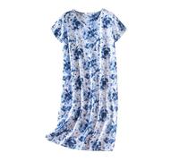 Chemise De. Nuit Femme - Nuisette Cotton L’été - Robe Tee Shirt Grande Taille - Body Sexy Chic - Manche Courte - Feminins - sous Vetement Allaitement - T Shirt De Nuit Noire