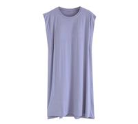 Chemise de Nuit Grande Taille Chemises Décoration Papillon Nuisettes Poches Poitrine Pratiques Robes Coton Respirant Pyjamas Tenue Décontractée Confy Lingeries Transparente Séduisante pour Loisirs Mai