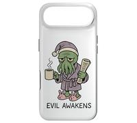 Chemise de Nuit Humoristique Cthulhu « Morning Coffee », Evil Awakens Coque pour iPhone Air