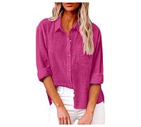 Chemise De Nuit Liquette Femme Blouses Et Chemisiers Femme Chic Tee Shirt avec Ecriture Drole Femme Chemise Ligne Femme Chemise Cow Boy Blouse Femme A Fleur Blouse Blanche Chimie Coton