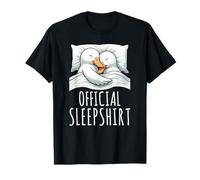 Chemise de Nuit Officielle Canard Lazy Napper Pyjama de Nuit T-Shirt