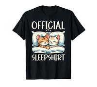 Chemise de Nuit Officielle Chat du Bengale Pyjama Sarcastique Amusant T-Shirt
