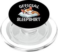 Chemise de Nuit Officielle Corgi Sarcastic Sleeping Animals Sleep PopSockets PopGrip pour MagSafe