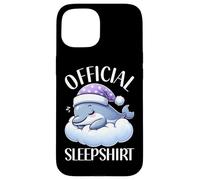 Chemise de Nuit Officielle Dolphin Bedtime Sleepyhead Pyjama Coque pour iPhone 15