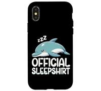 Chemise de Nuit Officielle Dolphin Bedtime Sleepyhead Pyjama Coque pour iPhone X/XS