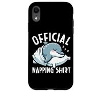 Chemise de Nuit Officielle Dolphin Napper Late Riser Coque pour iPhone XR