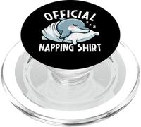 Chemise de Nuit Officielle Dolphin Napper Late Riser PopSockets PopGrip pour MagSafe