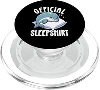 Chemise de Nuit Officielle Dolphin Napper Late Riser PopSockets PopGrip pour MagSafe