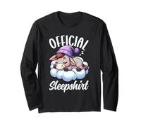 Chemise de Nuit Officielle Donkey Bedtime Sleepyhead Pyjama Manche Longue