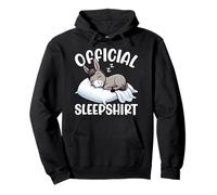 Chemise de Nuit Officielle Donkey Lazy Napper Pyjama de Nuit Sweat à Capuche