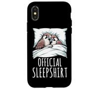 Chemise de Nuit Officielle Falcon Lazy Napper Pyjama de Nuit Coque pour iPhone X/XS