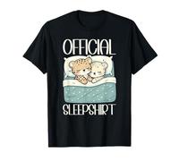 Chemise de Nuit Officielle léopard Sarcastique Animaux endormis T-Shirt