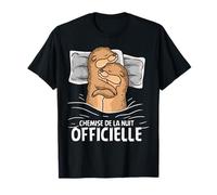 Chemise De Nuit Officielle Mignon Animal Homme Femme Cadeau T-Shirt