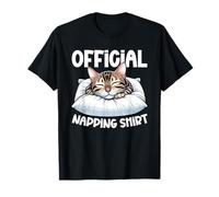 Chemise de Nuit Officielle Motif Chat du Bengale T-Shirt