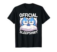 Chemise de Nuit Officielle Oiseaux Pyjama Sarcastique Amusant T-Shirt