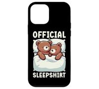 Chemise de Nuit Officielle Ours Marron Pyjama Sarcastique Amusant Coque pour iPhone 12 Mini