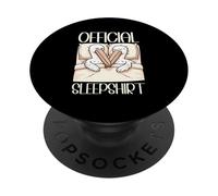 Chemise de Nuit Officielle Pelican Pyjama Amusant pour l'heure du Coucher PopSockets PopGrip Adhésif
