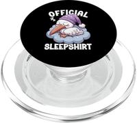 Chemise de Nuit Officielle Pelican Pyjama pour Dormir Paresseux PopSockets PopGrip pour MagSafe