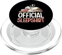 Chemise de Nuit Officielle Pelican Pyjama Sarcasme Sieste PopSockets PopGrip pour MagSafe