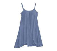 Chemise de Nuit sans Manches pour Femme avec Soutien-Gorge intégré, Longueur Genoux, Bretelles réglables, sous-vêtement pour Femme, Robe de Nuit, Pyjama d'été, Robe de Nuit