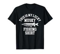 Chemise de pêche This Is My Lucky Musky T-Shirt